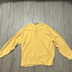 IZOD Mustard Quarter Zip